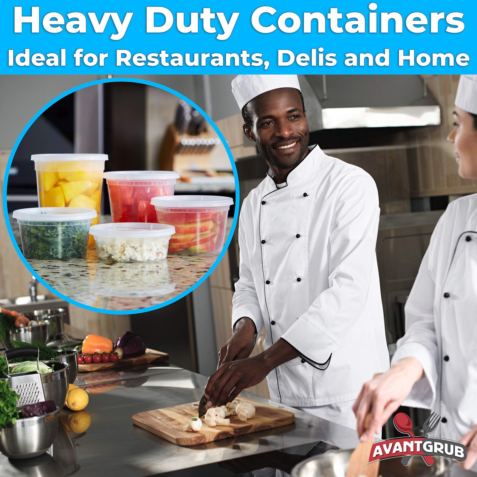 Deligrade Bpafree 24oz Plastic Containers With Lids 12ct. Leakproof Microwavable