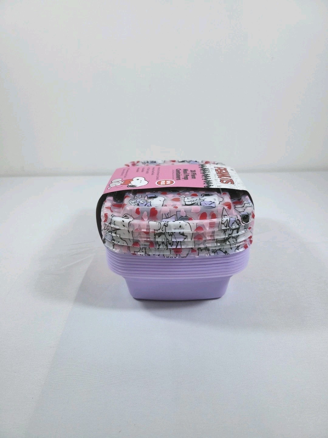 Peanuts New 2026 20 Piece Meal Prep Containers Snoopy Valentine’s Day Theme