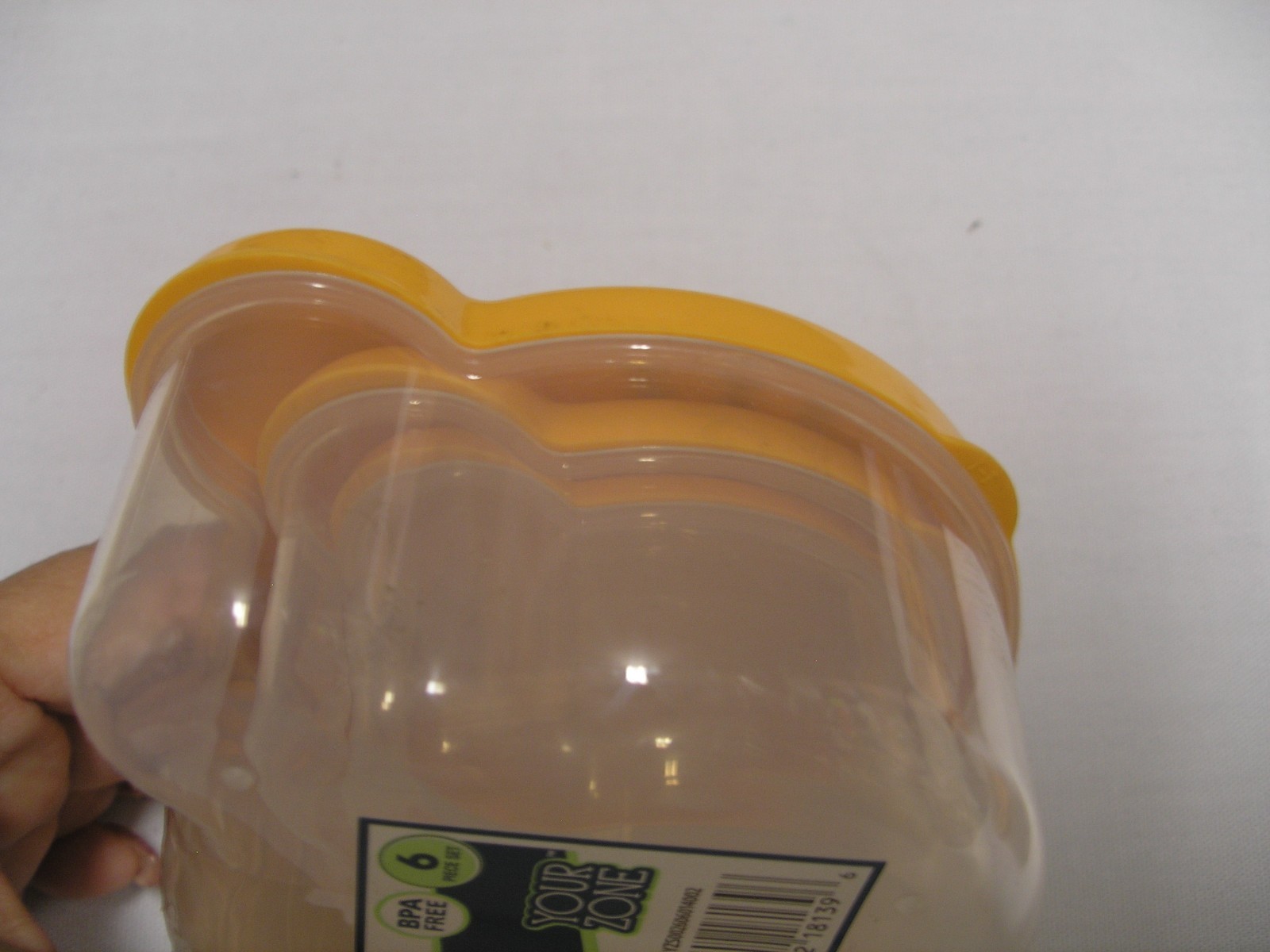 CRITTER CONTAINERS, BRAND NEW, TIGER, 6 PIECE, 3 AVAILABLE, GREAT FOR KIDS SNACK