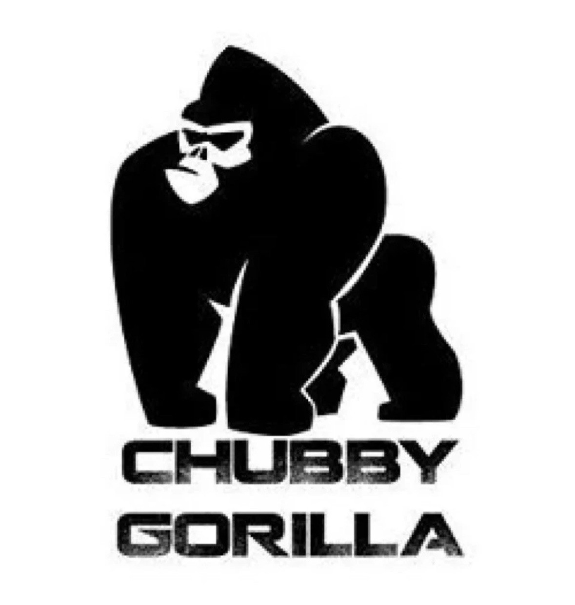 CHUBBY GORILLA 30ML STUBBY AUTHENTIC PET Bottles 1000pack CLEAR BOTTLE/BLACK LID