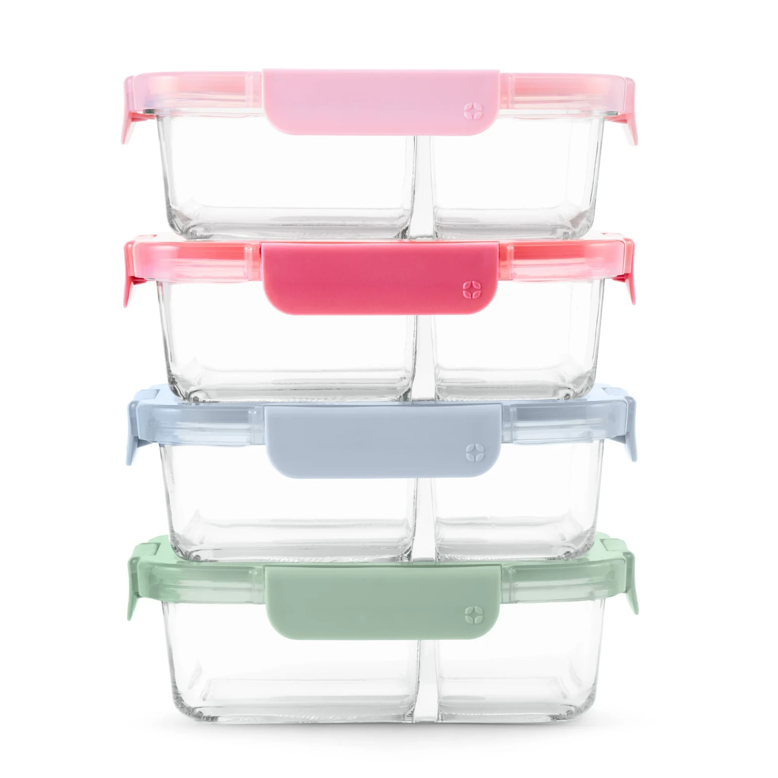 Ello Clear Glass Microwave Safe Food Storage Container