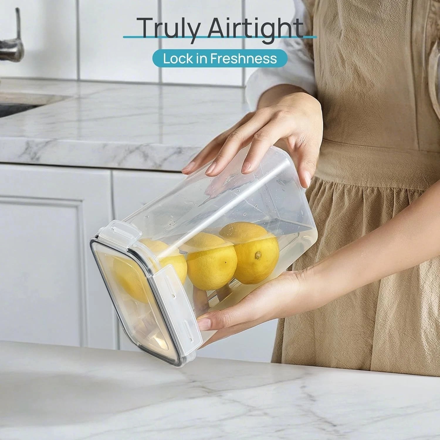 Multi-Size Airtight Food Storage Containers – 24 BPA-Free Canisters with Labels