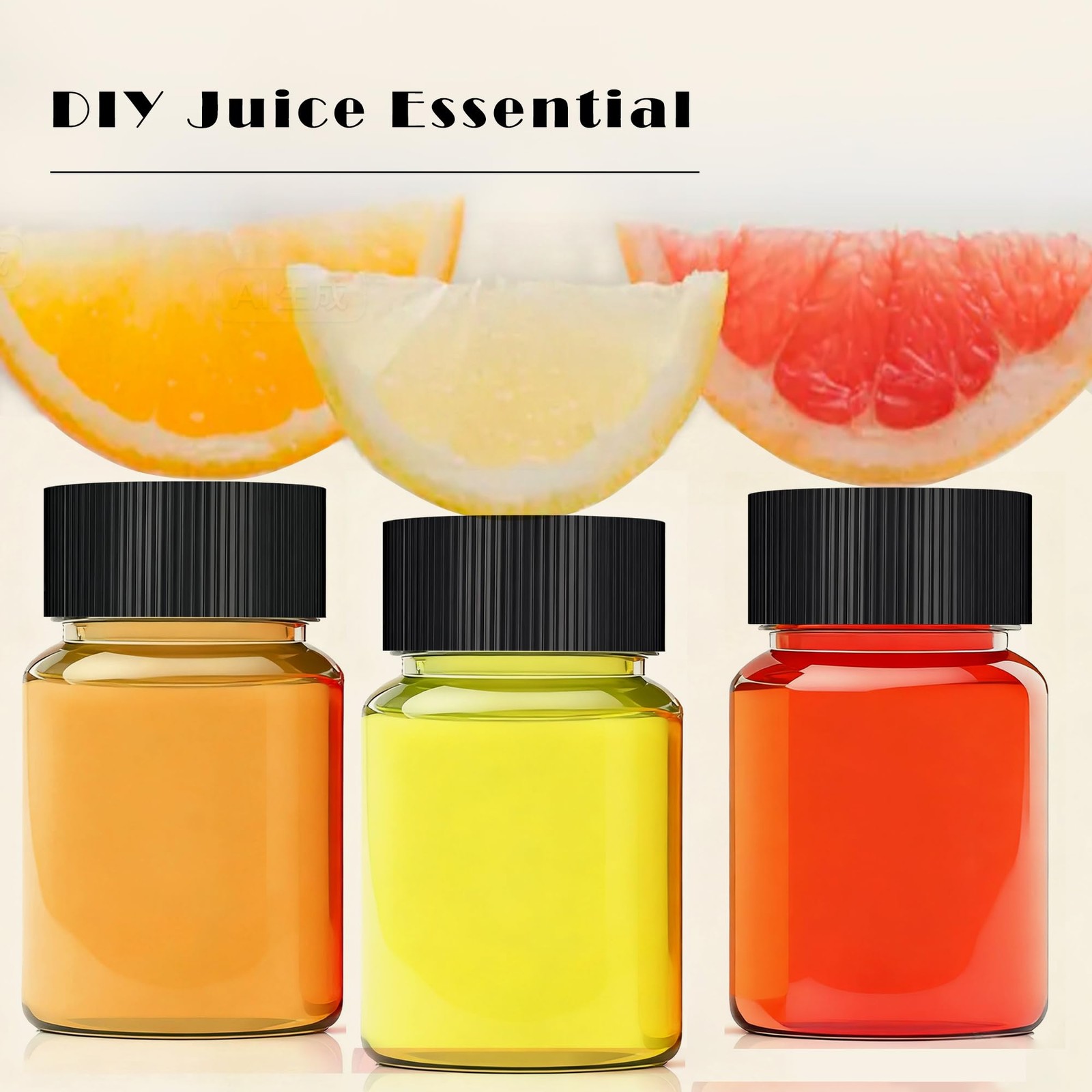 25 Pack 2 oz Plastic Shot Bottles, Wide Mouth Containers with Caps for Ginger…