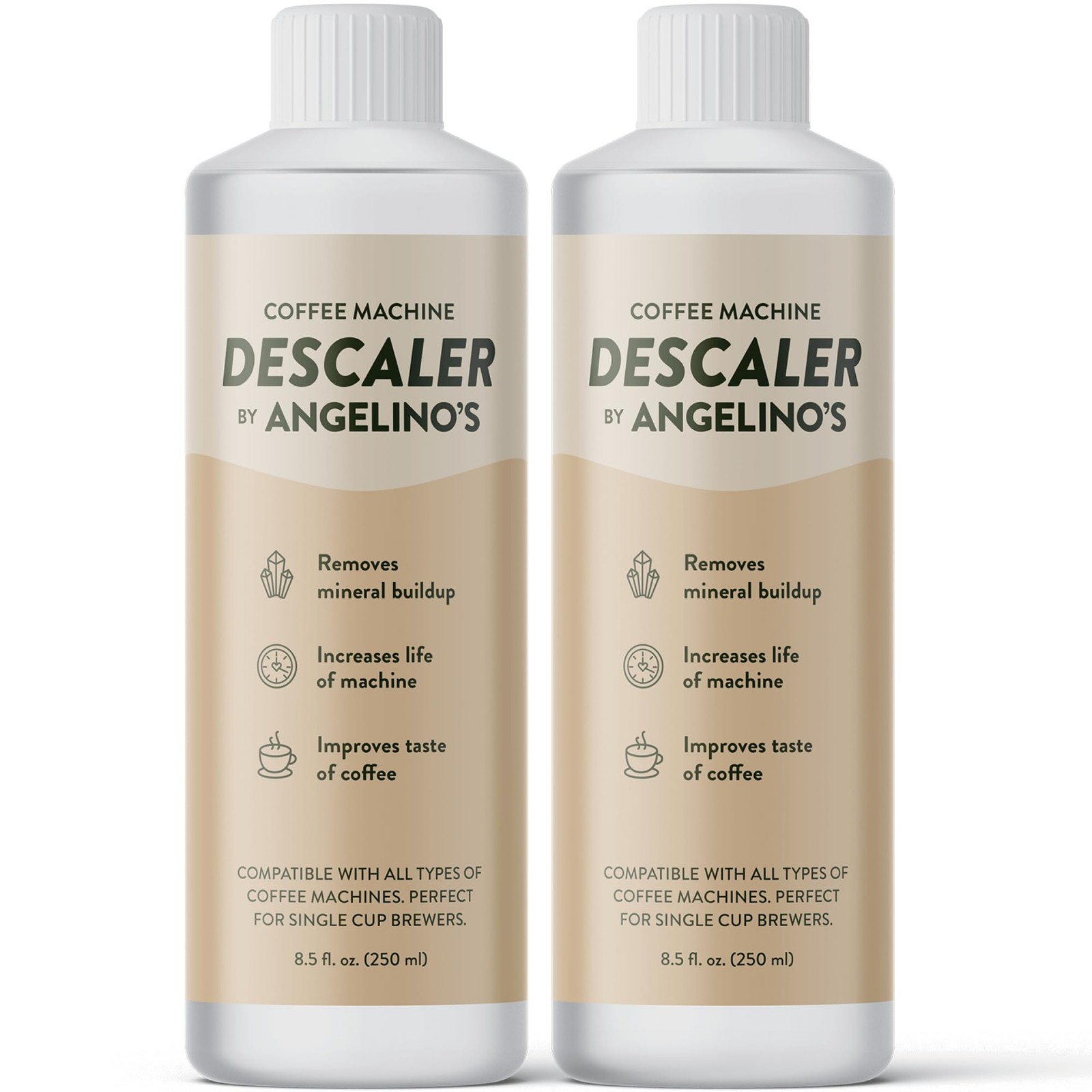 Descaling Solution (4 Uses) – Universal Coffee Descaler for Keurig Coffee…