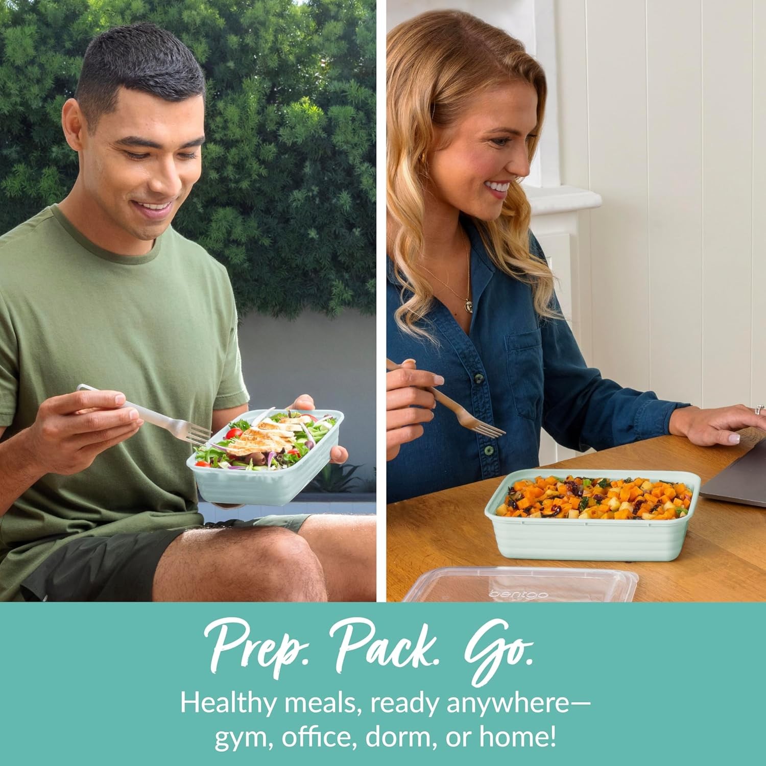 Bentgo Prep 20pc Mint Single Compartment Meal