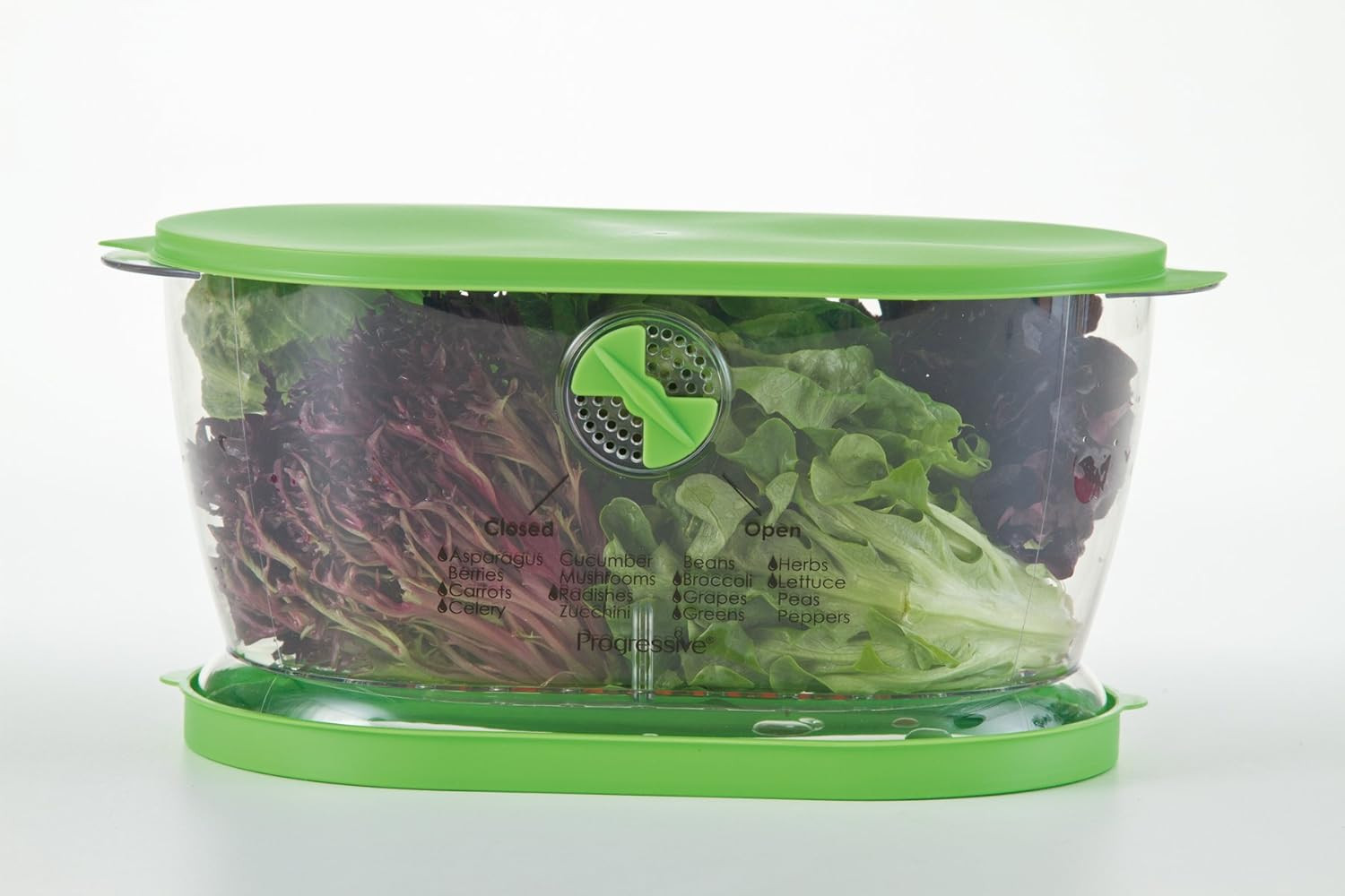 Prep Solutions by Lettuce Keeper Produce Storage Container, 4.7 Quarts, Green (
