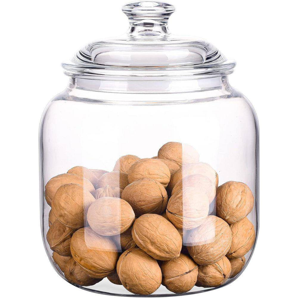 128 Oz. Airtight Shatterproof Food Storage Canister Premium Plastic Jar Dishwash
