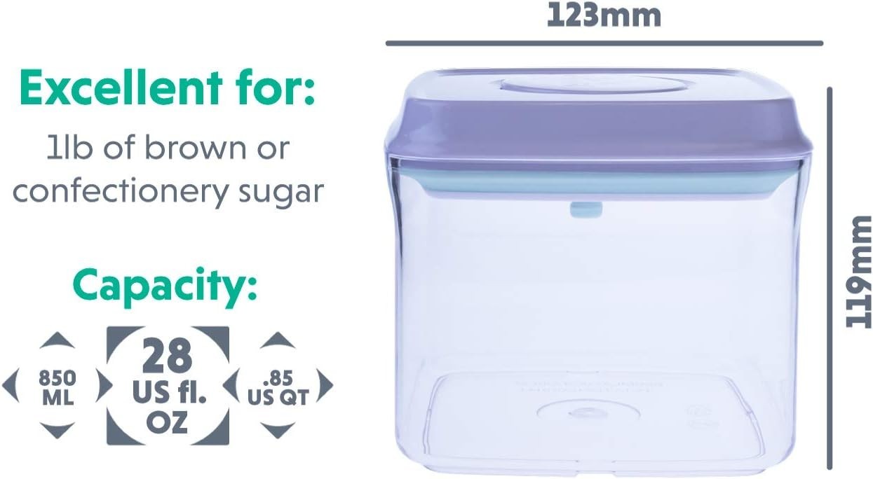 BopTop Airtight Meal Prep Containers – 850ml Food Storage Set, BPA-Free