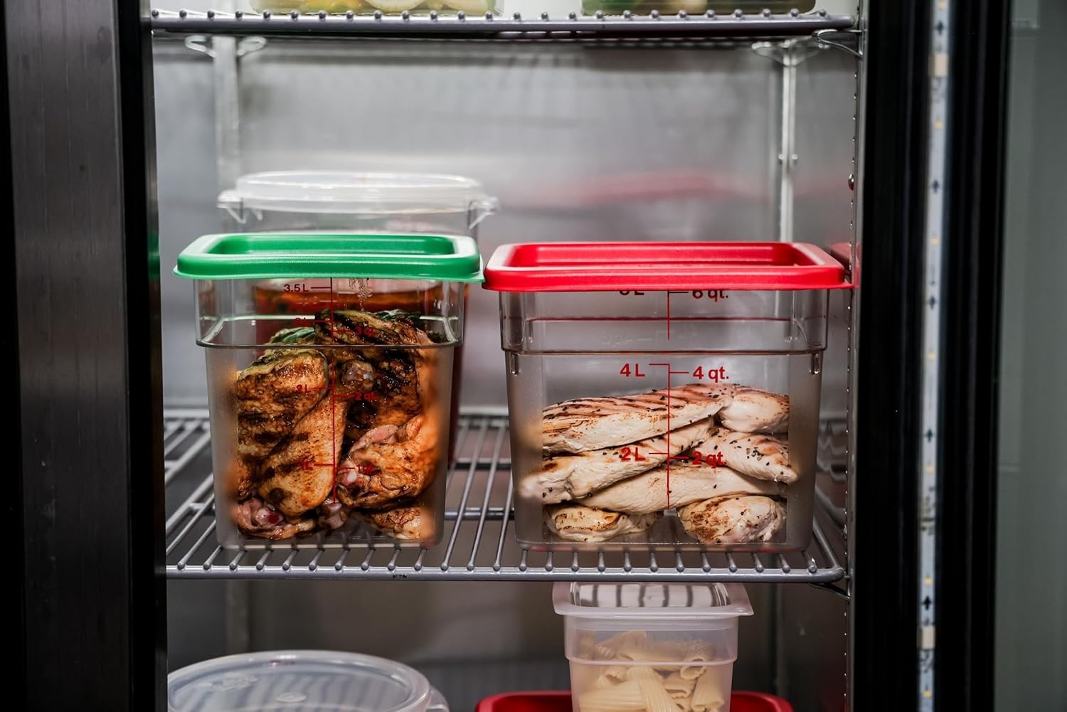 Commercial Grade Food Storage Container Set – 6QT, 2 Pack