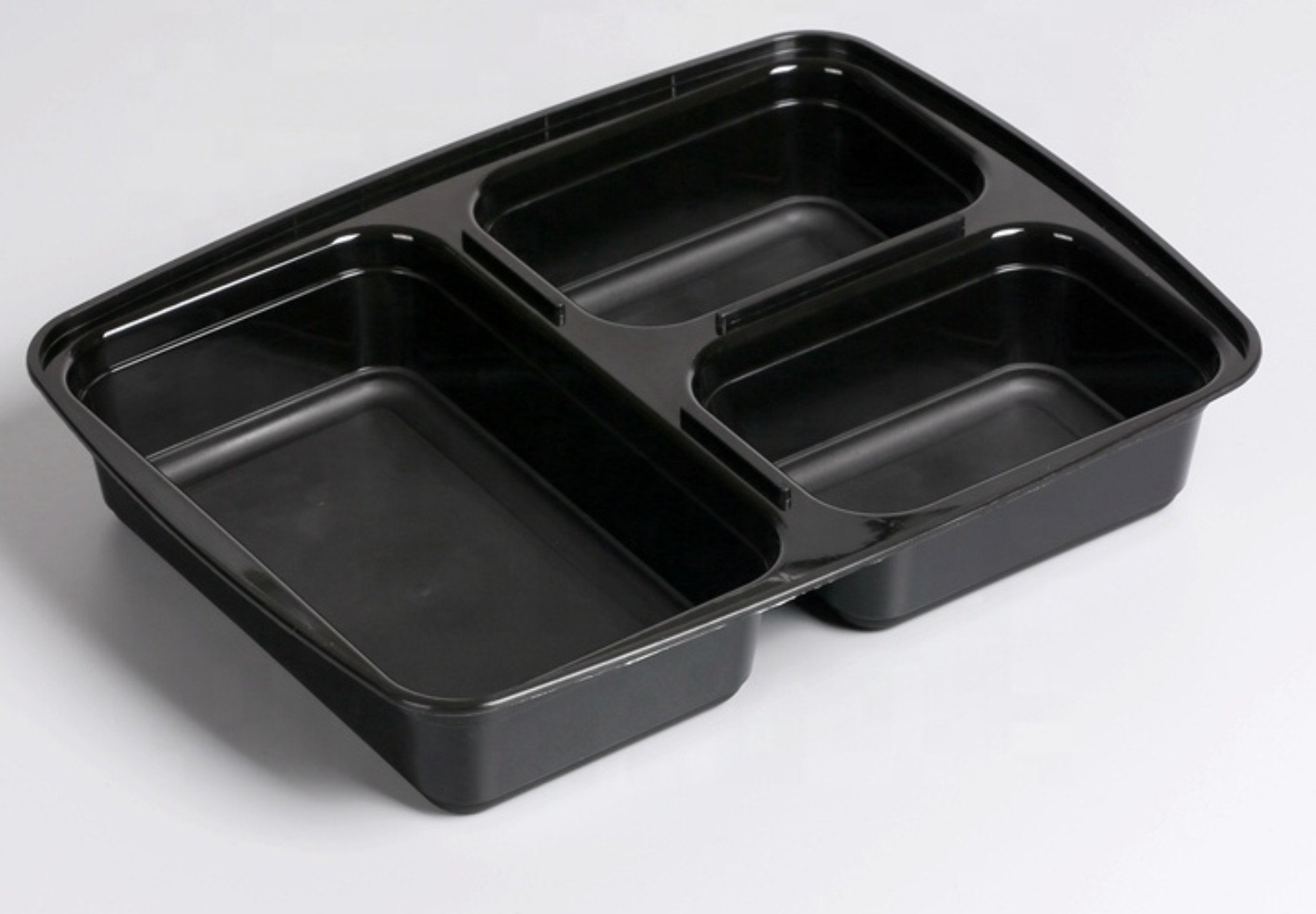 3 Compartment Food Container Ready Meal Prep Storage With Lids 10 Pack
