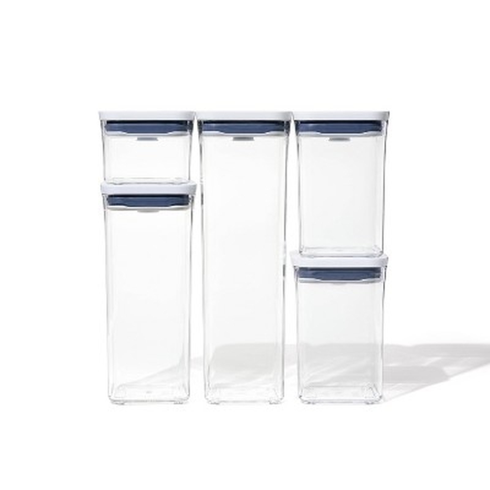 OXO 5pc Airtight Food Storage Container Set – White