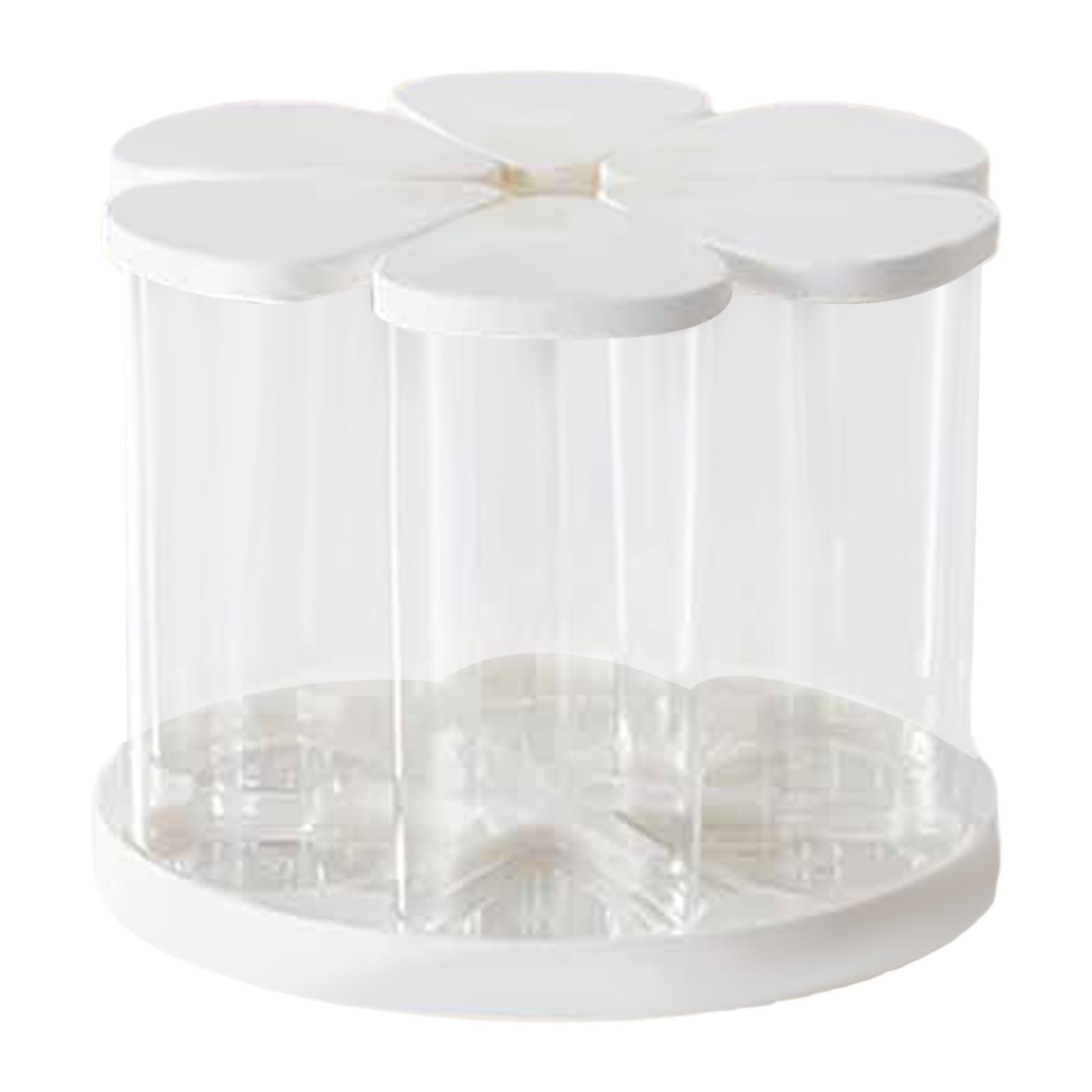 Rotation Food Storage Container Grain Dispenser Holder Sealed Bin Canister