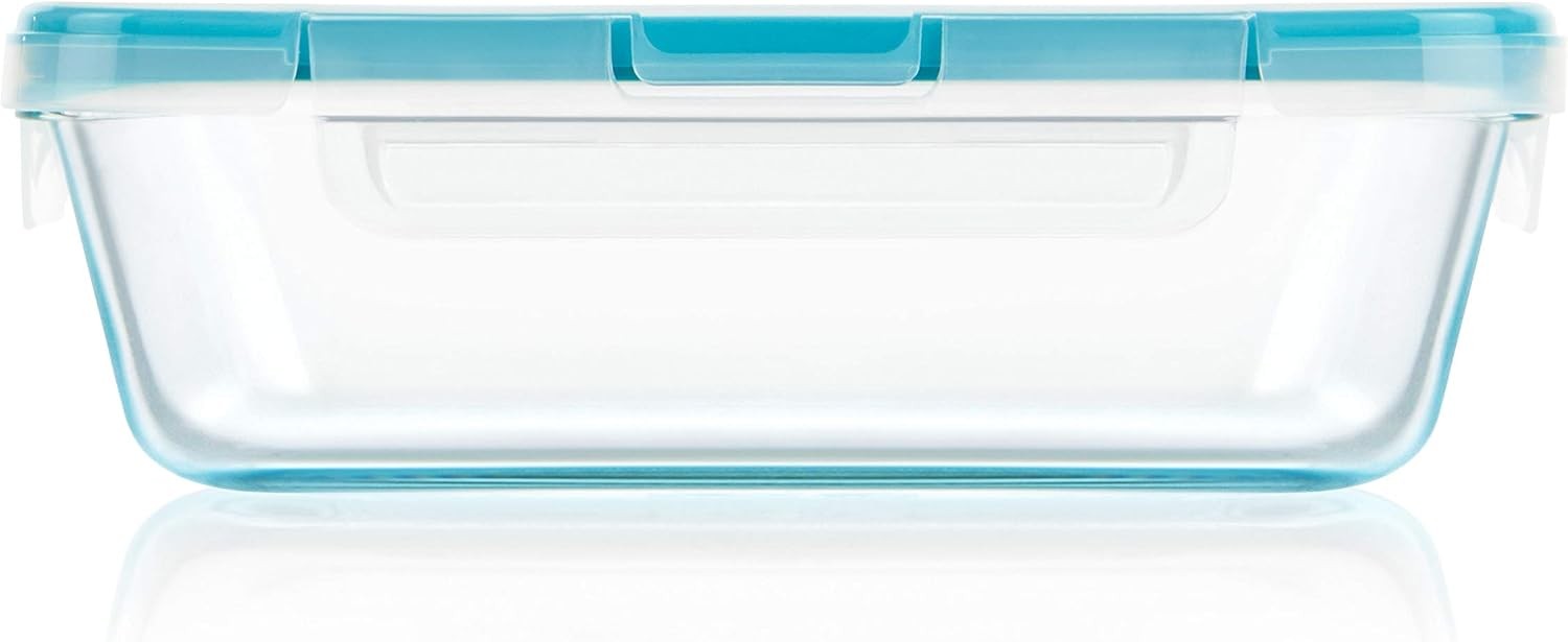 Snapware Snapware 6cup total solution rectangle food storage container glass,