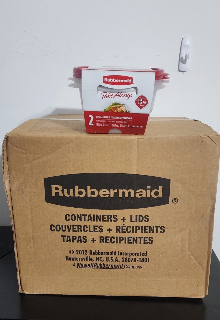 Rubbermaid TakeAlongs 3.2 cups Clear Food Storage Container Wholesale Case Of 12