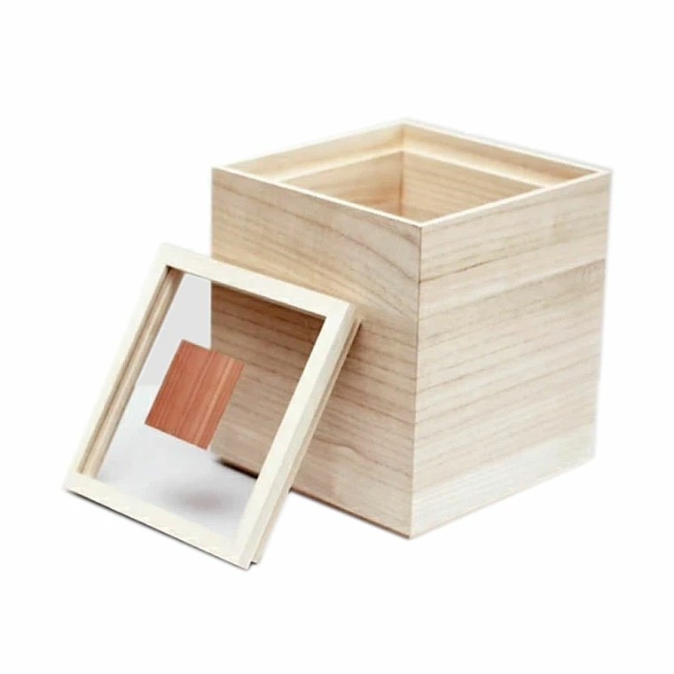 [US Tax Paid] Masuda Kiribako 5kg Rice Storage Box Paulownia Wood w/ Lid NEW