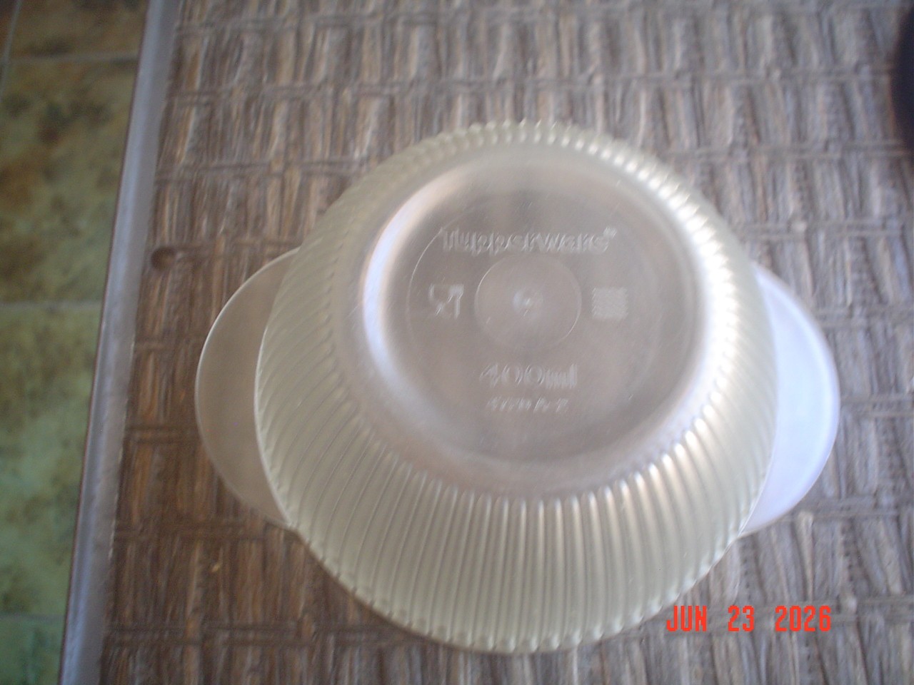 VINTAGE TUPPERWARE 13.5 OZ CONTAINER WITH VENTED LID – 4720A & 4721A – GREAT SHP