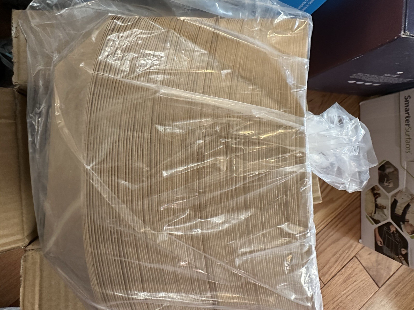 Paper #300 Nested Food Tray Brown 3 lb. 7.5″ L x 5″ W x 2″ D | 500/Case