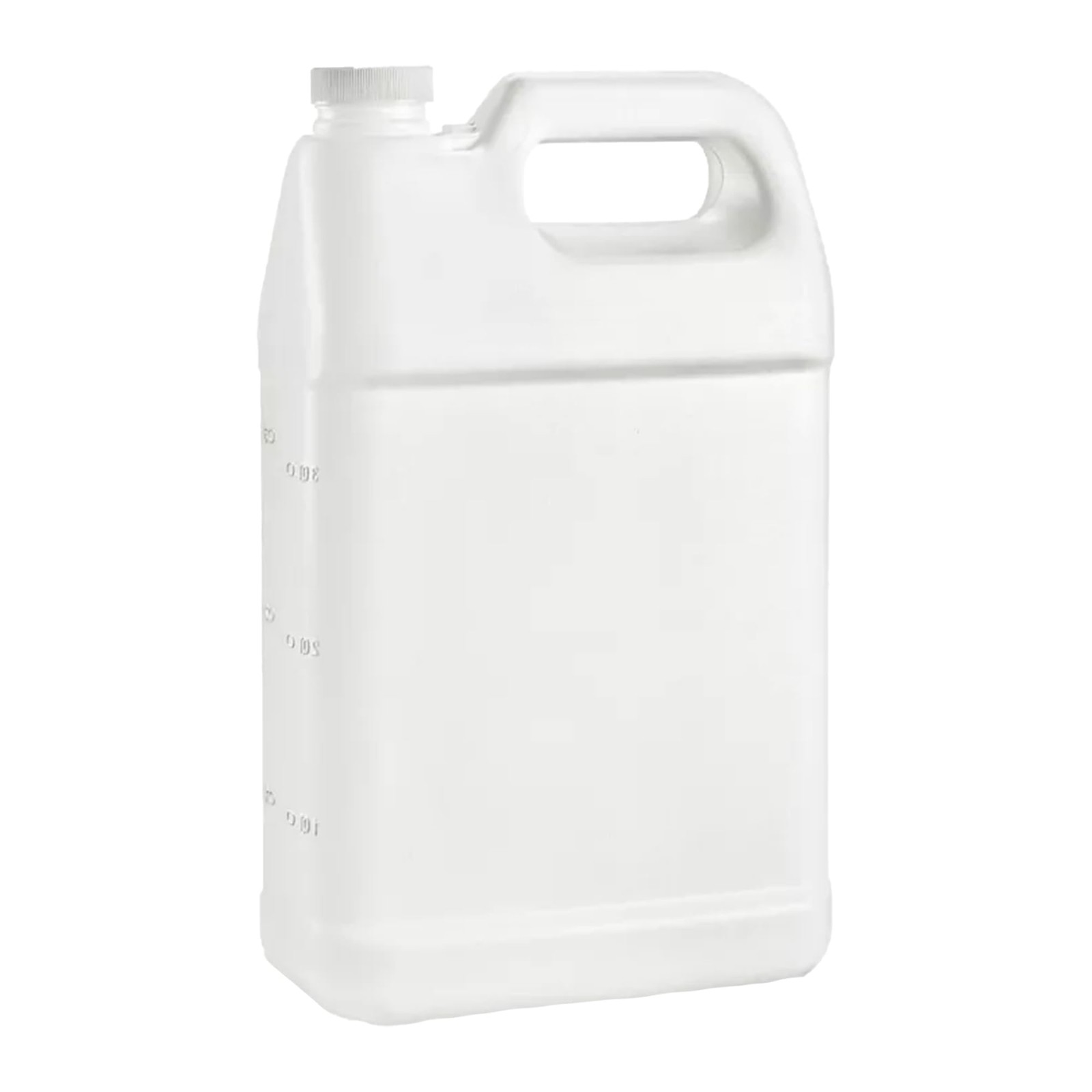 Jumuk Supplies 1 Gallon Plastic Jugs with Lids, Water 128 Ounces, White