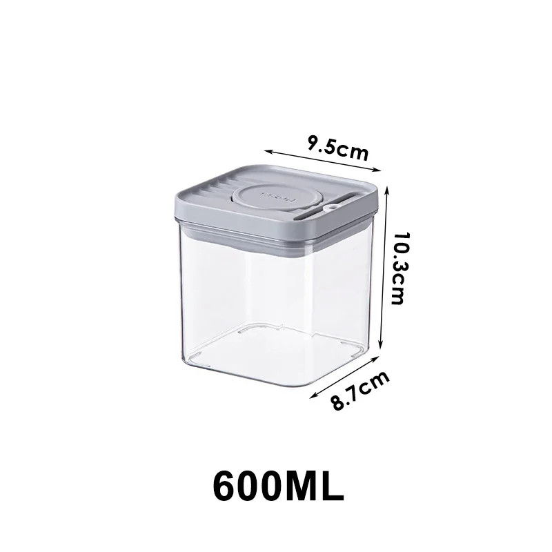 Airtight Pop Food Containers Bpa-Free Stackable Air Tight Pantry Storage Contain