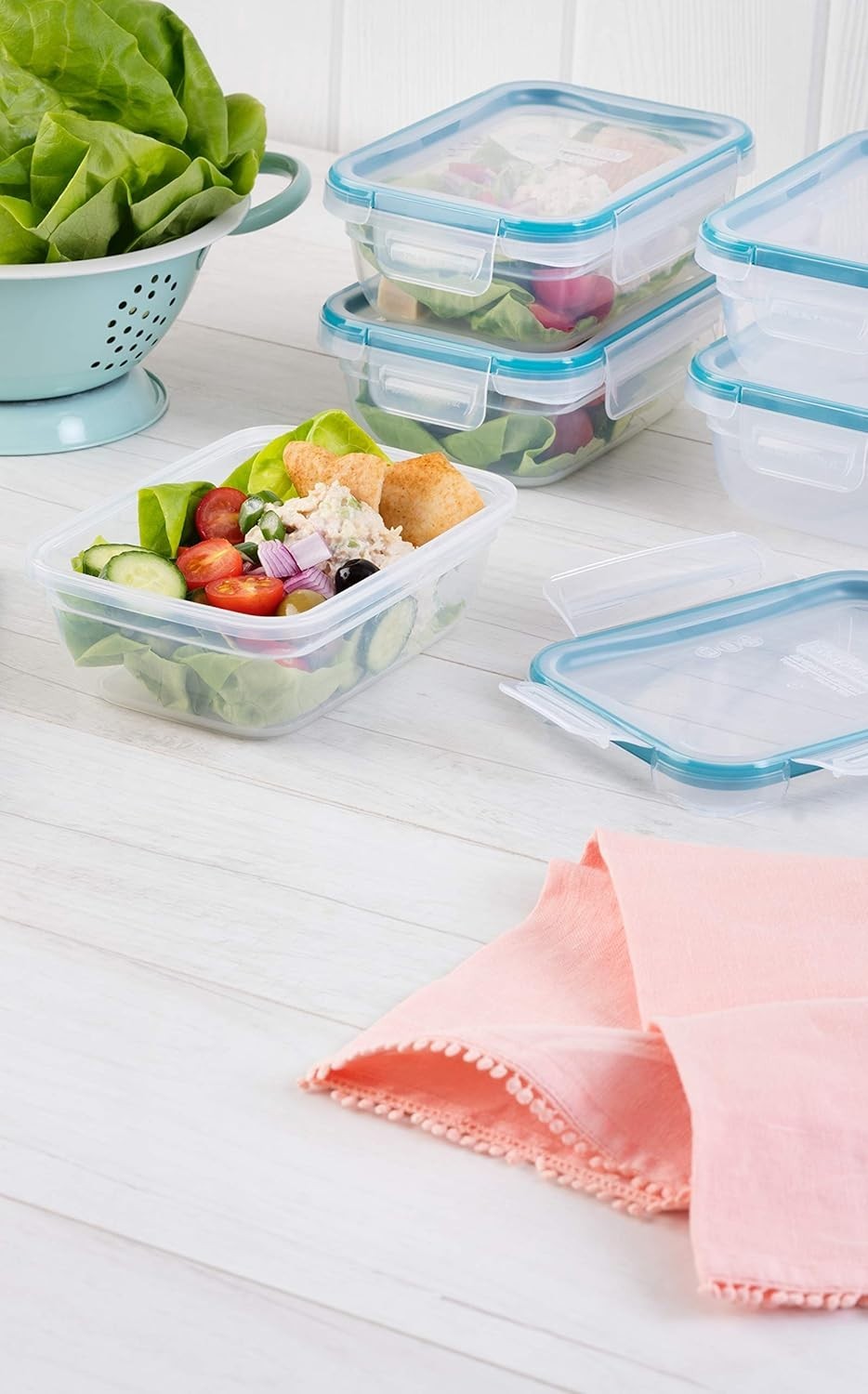 Microwave & Dishwasher Safe Food Storage Containers – 3-Cup Packing Precision