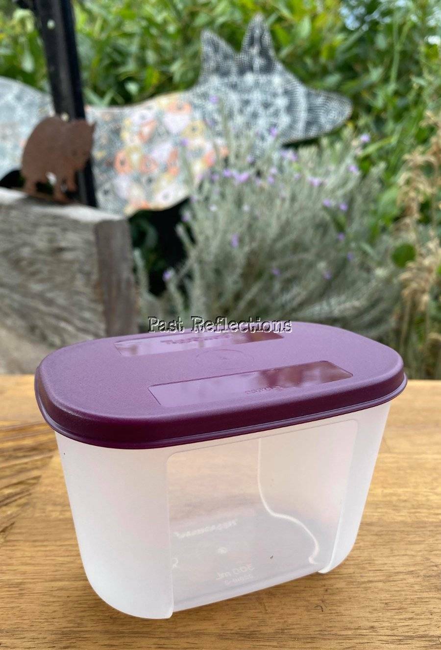 TUPPERWARE FREEZERMATES FREEZER CONTAINER 290ml PLUM MINI 2