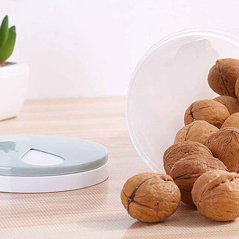 2 Pcs 2L Tall Clear Spaghetti Pasta Storage Container with Adjustable Lid1759