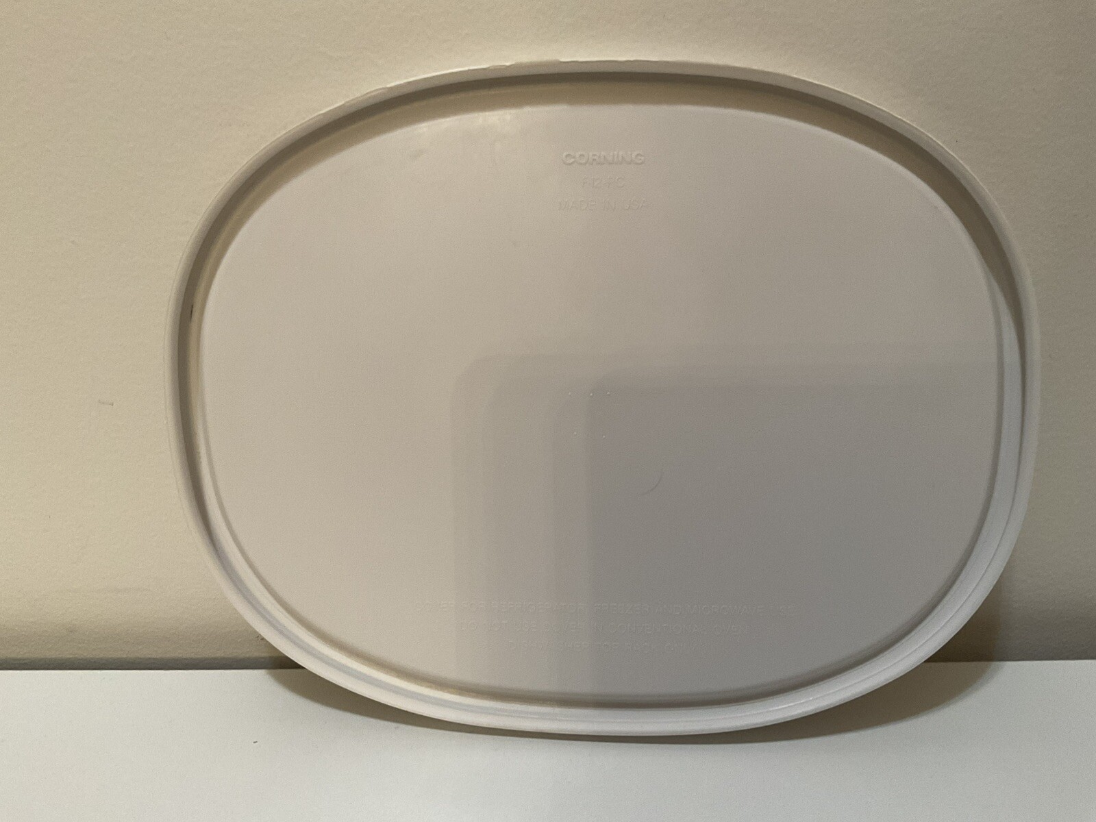 Corning Ware French White Replacement Lid F-12-PC