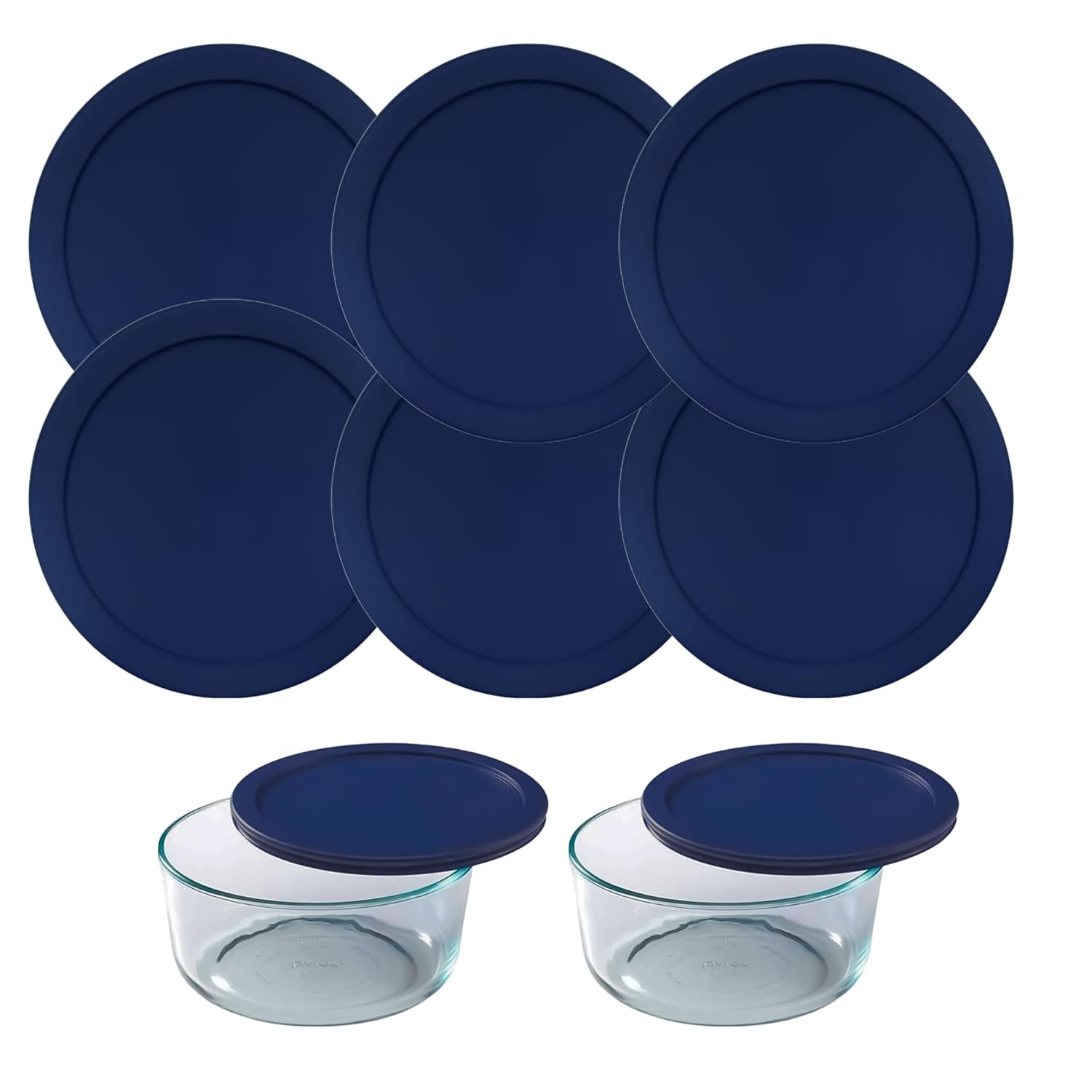 Replacement Lids Compatible With Glass Containers Durable Leakproof Lids