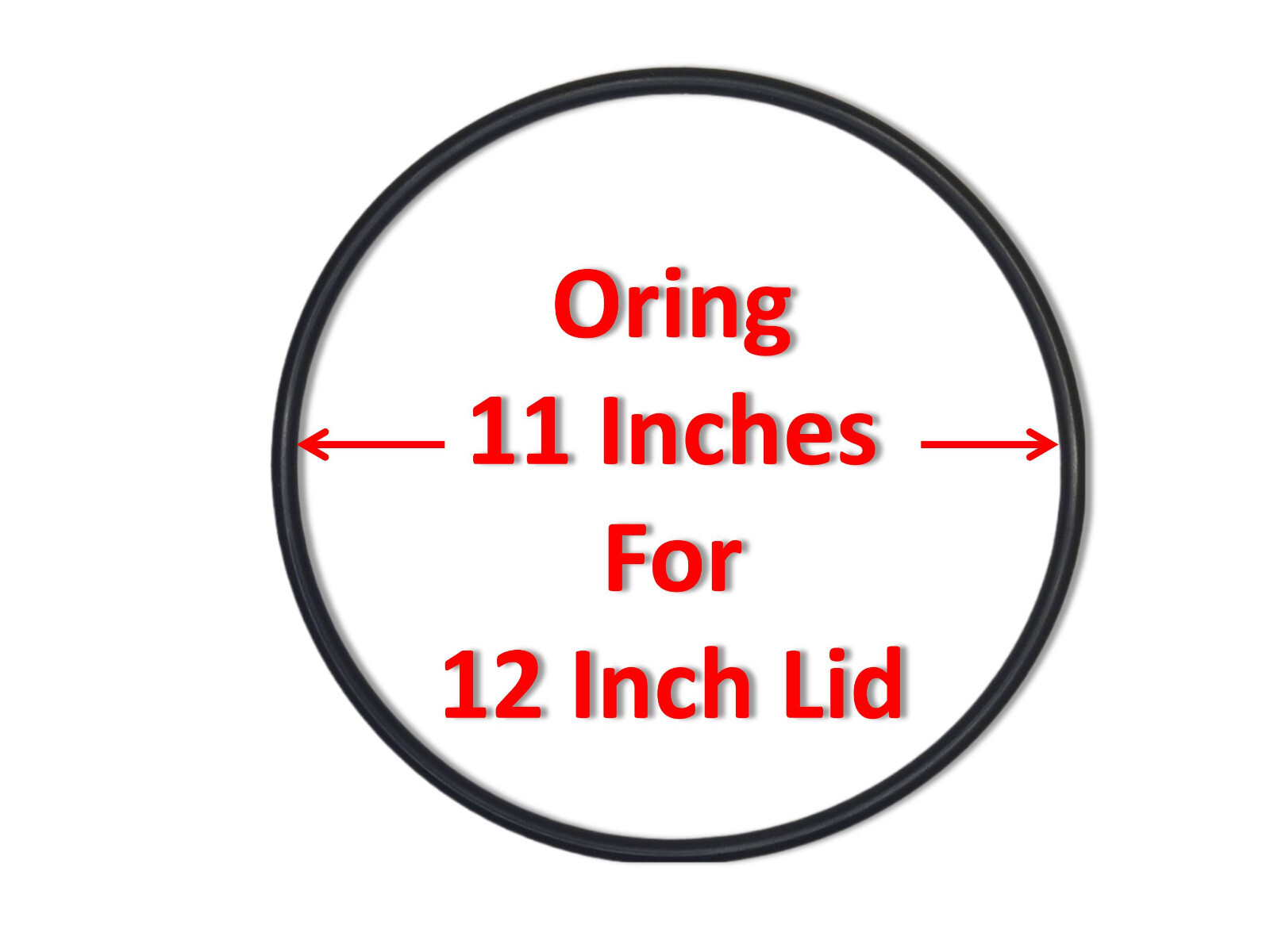 Gamma2 12 Inch Gamma Lid Compatible Seal Oring X2 for 3.5 to 7 Gallon Buckets