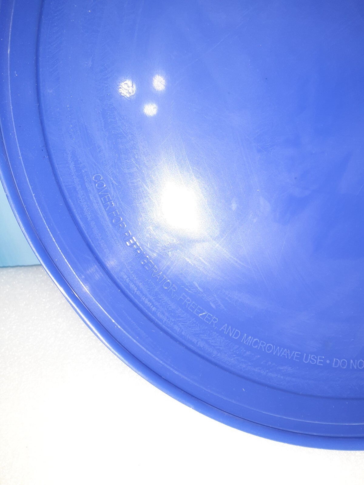 Pyrex 325-PC 2.5Qt Blue & 326-PC 4Qt Red Mixing Bowl Lids