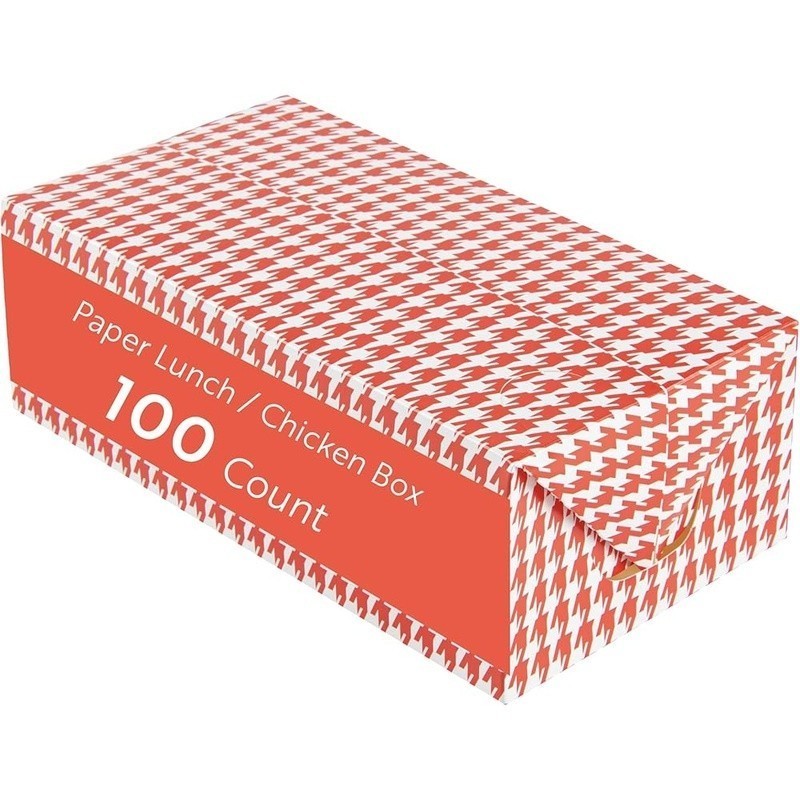 Fast Top Paper Takeout Container 71oz Leak Proof Durable Food Box Meals New