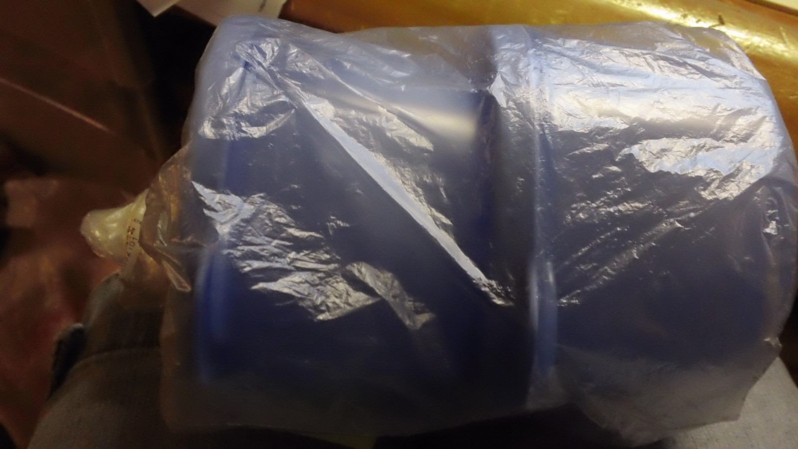 Tupperware CrystalWave Set of 2-Soup Mug, Blue #3155A-2- NIP