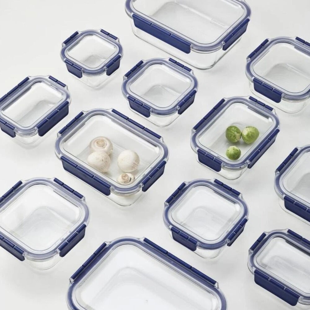 Lock & Lock 9pcTop Class Glass Container Set | 9 Piece