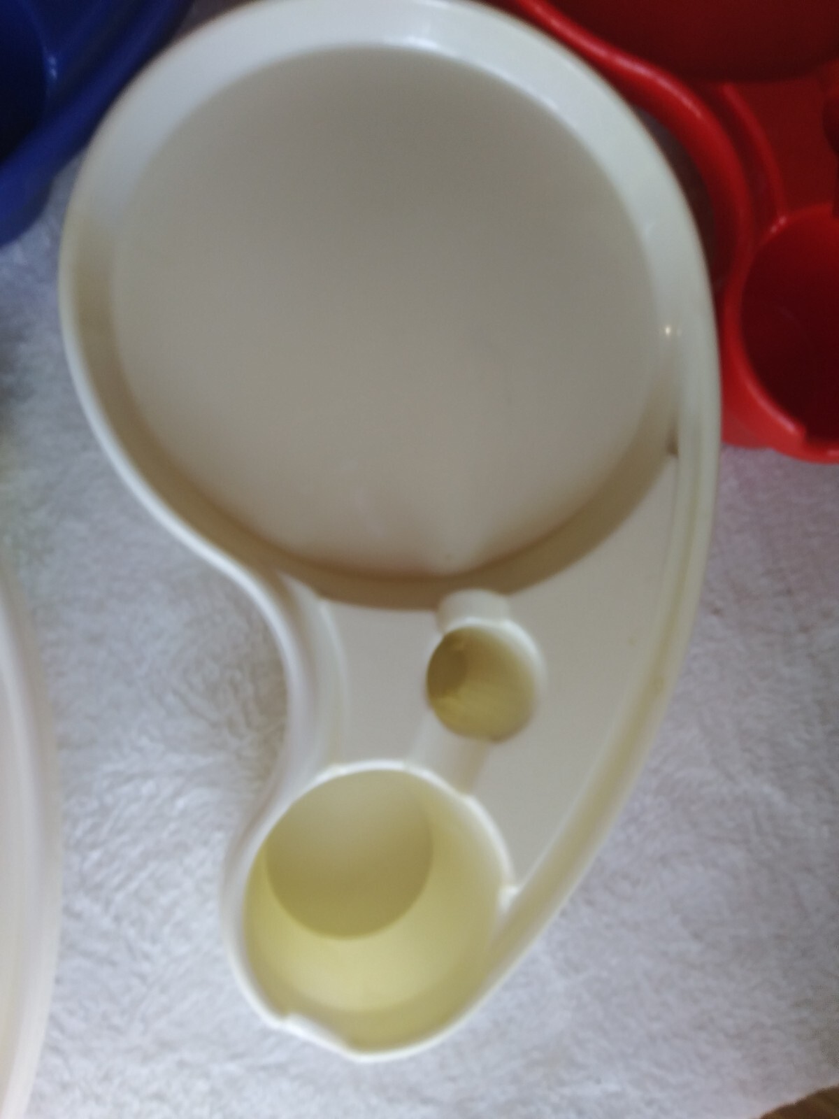 Lot Of 4 Ultray Trays Camping BBQ Pool Party Cookout Tailgating Red White Blue