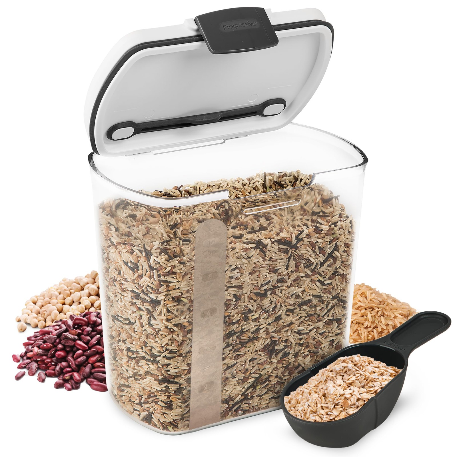 Prepworks Pks120 Plastic 2.5quart Prokeeper Grain Storage Container With Hinged