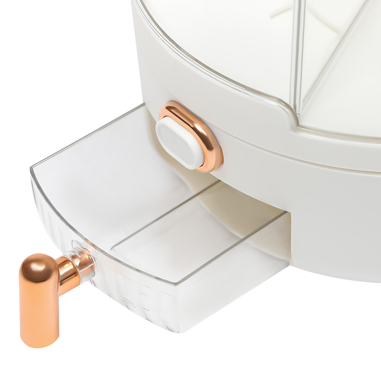 6in1 Rotating Dry Food Bucket Grain Rice Container Cereal Dispenser Storage Box