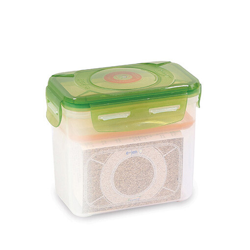 E-Jen Kimchi Sauerkraut Fermentation Container with Inner Lid Green 0.45G / 1.7L
