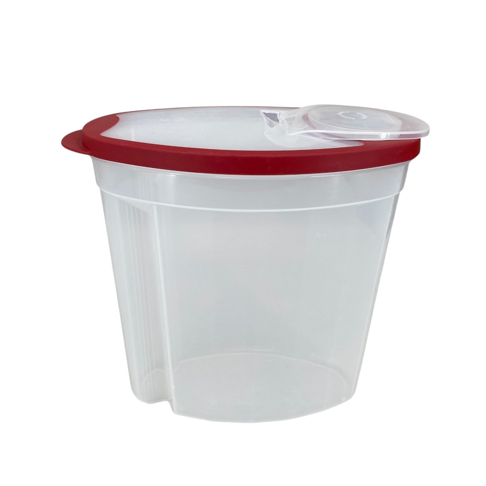 Rubbermaid #5 Servin Saver Flex Seal 1.5 Gallon Cereal Food Container Red Lid