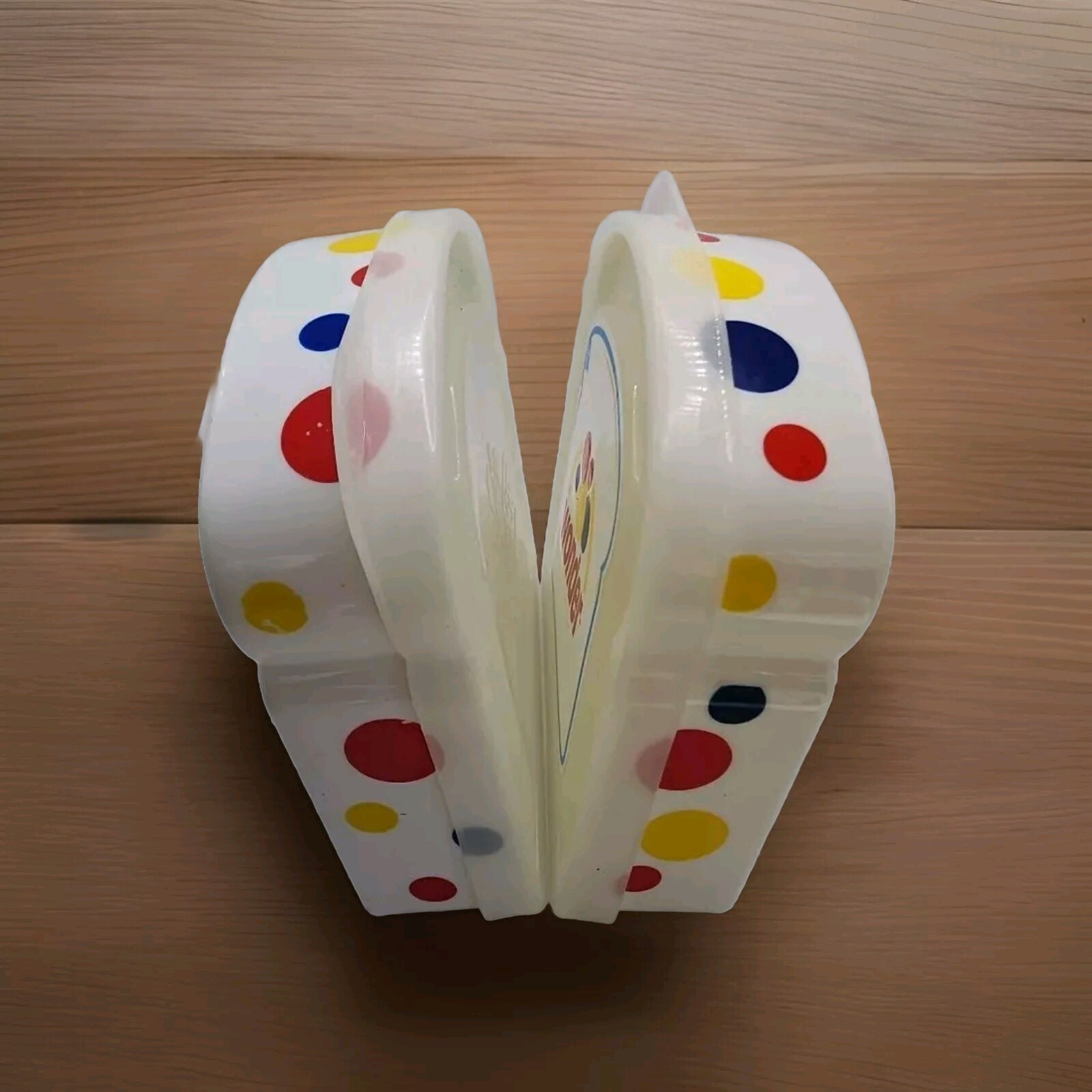 Wonder Bread Sandwich Storage container Lunch Box Plastic White LOT OF 2 VINTAGE