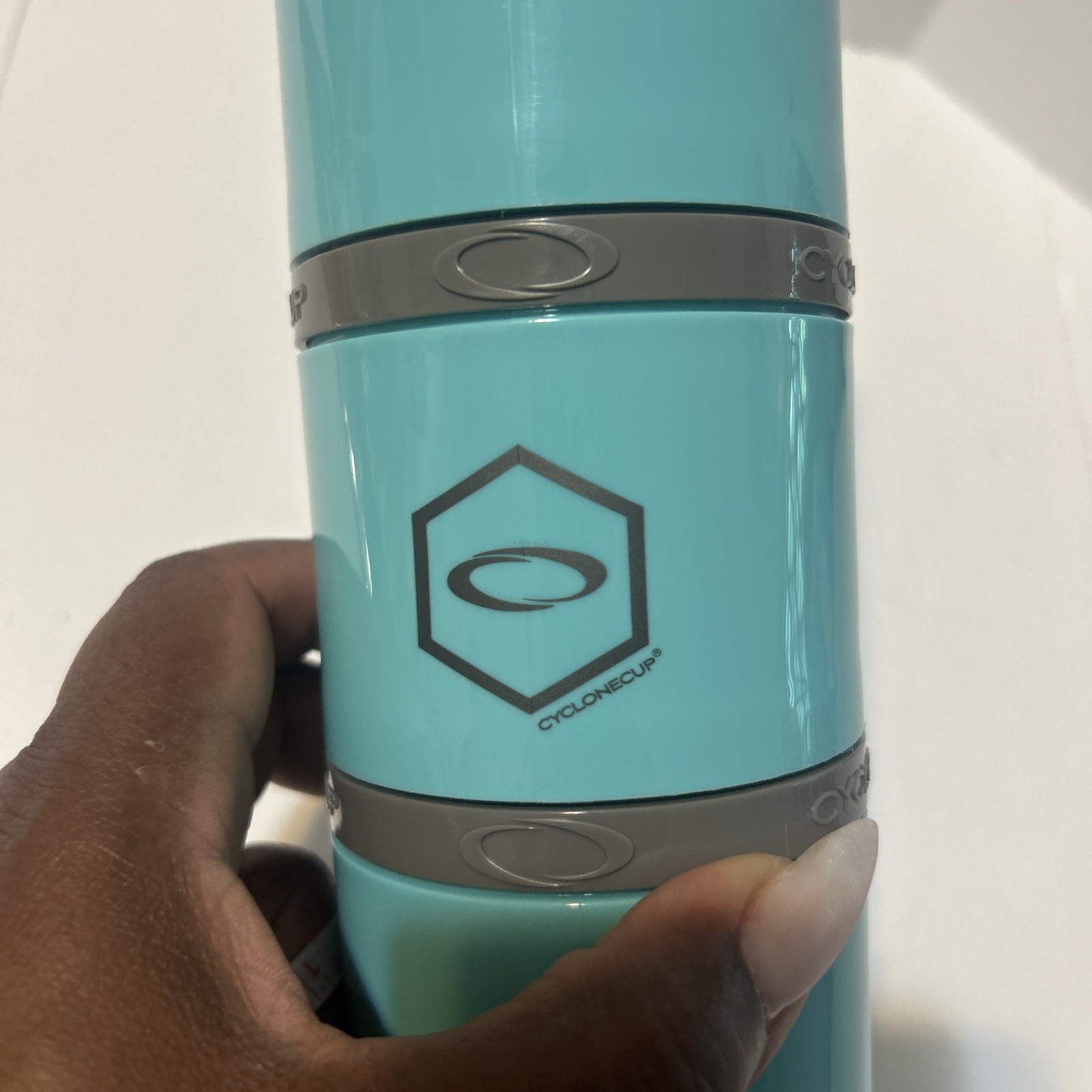 Cyclone Cup Three Compartments For Dry Storage Interlock Cup