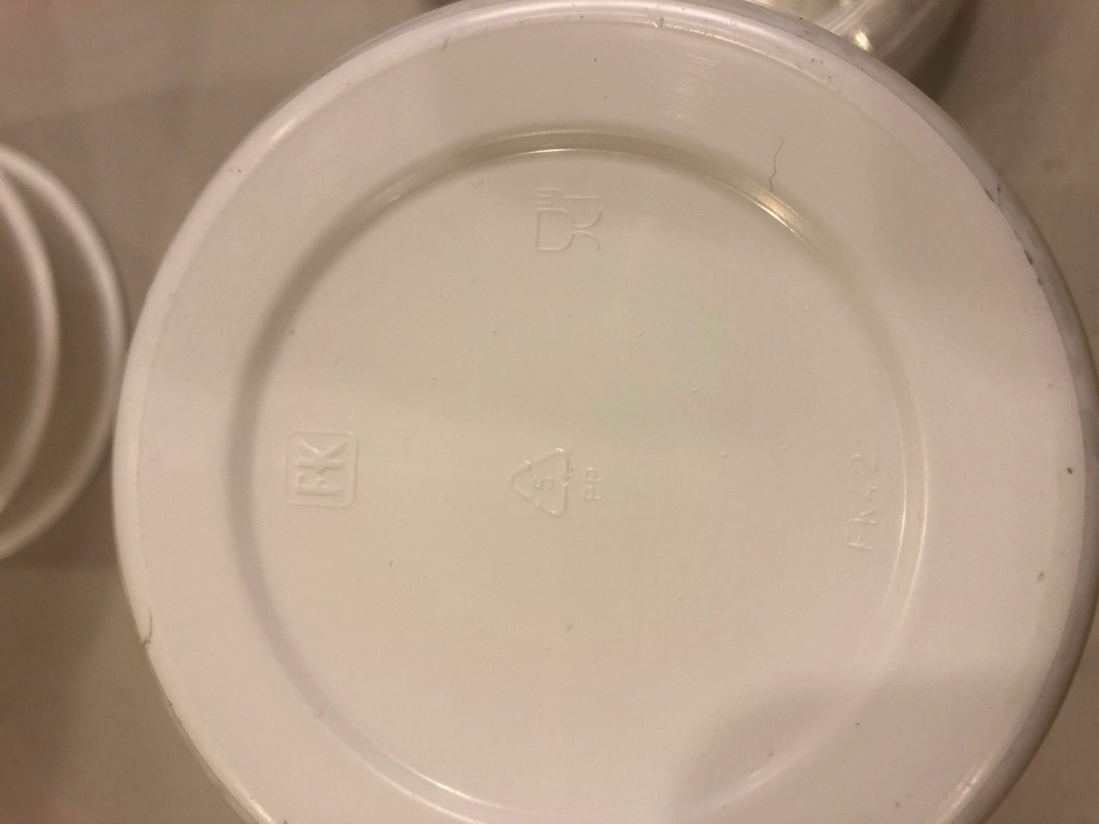 40oz Empty Yogurt Container Jar w/Lid~Plastic~Storage~Food~Craft~Plant