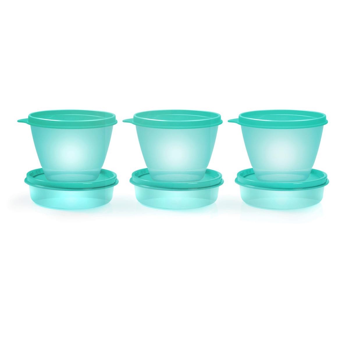 *Tupperware 12-Piece Wonder Full Little Wonders Mini Storage Set—Mint Green
