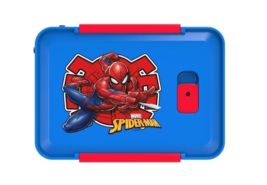New Spider-Man Plastic 3-Section Seal Food Storage Container – Zak Designs