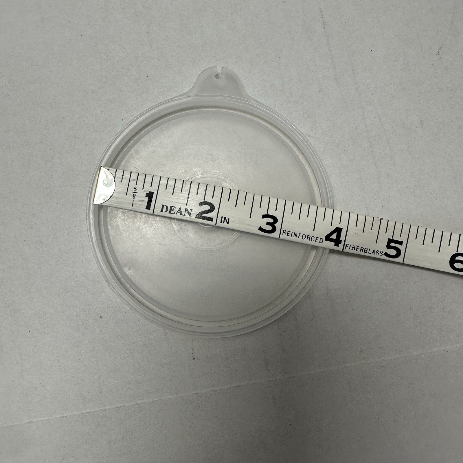 Vintage Tupperware #733-6 Sheer Replacement Tupper Seal Lid
