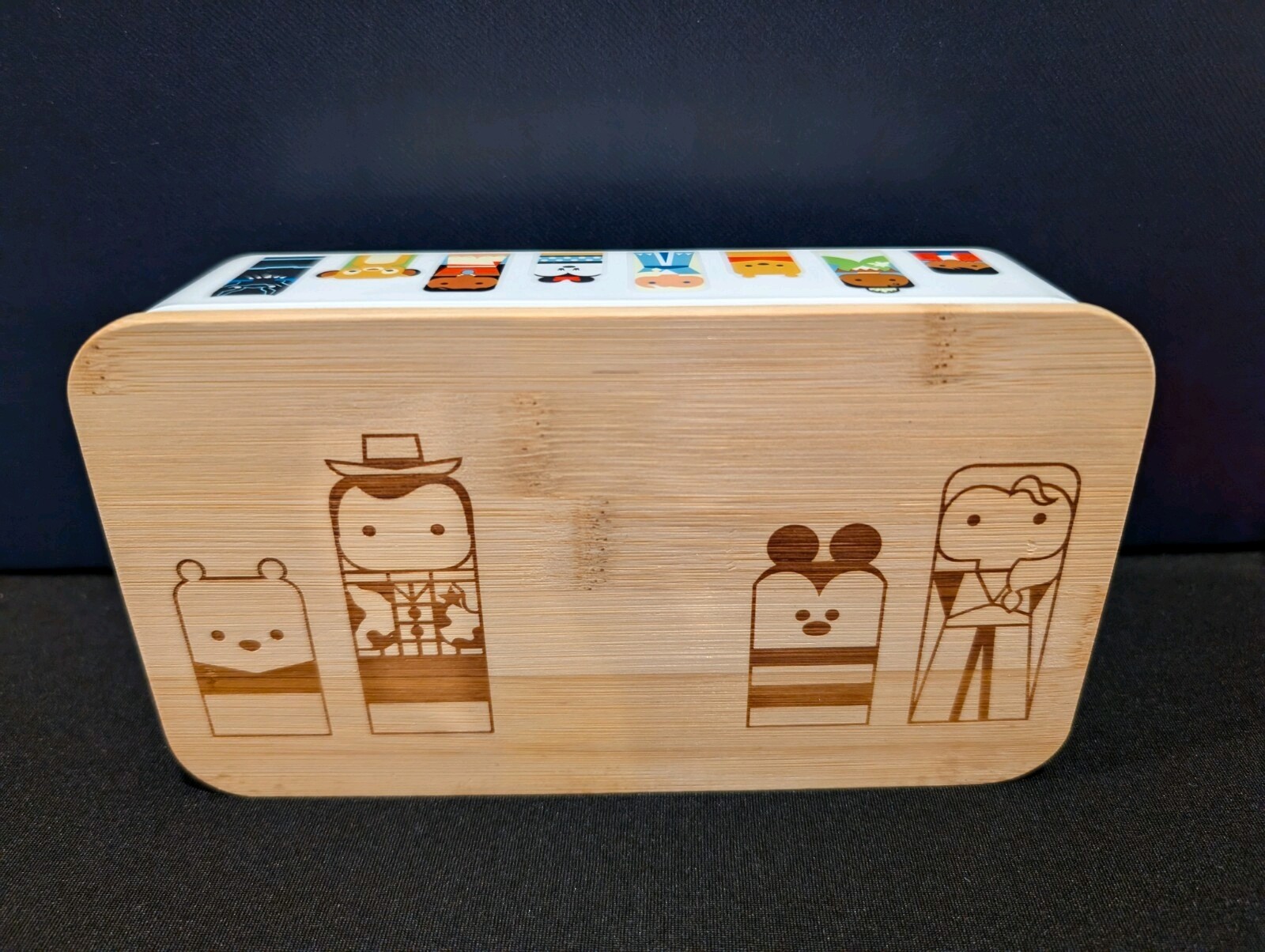 New! Disney Parks 100th Unified Characters Bento Box Set Of 2 Containers 2023