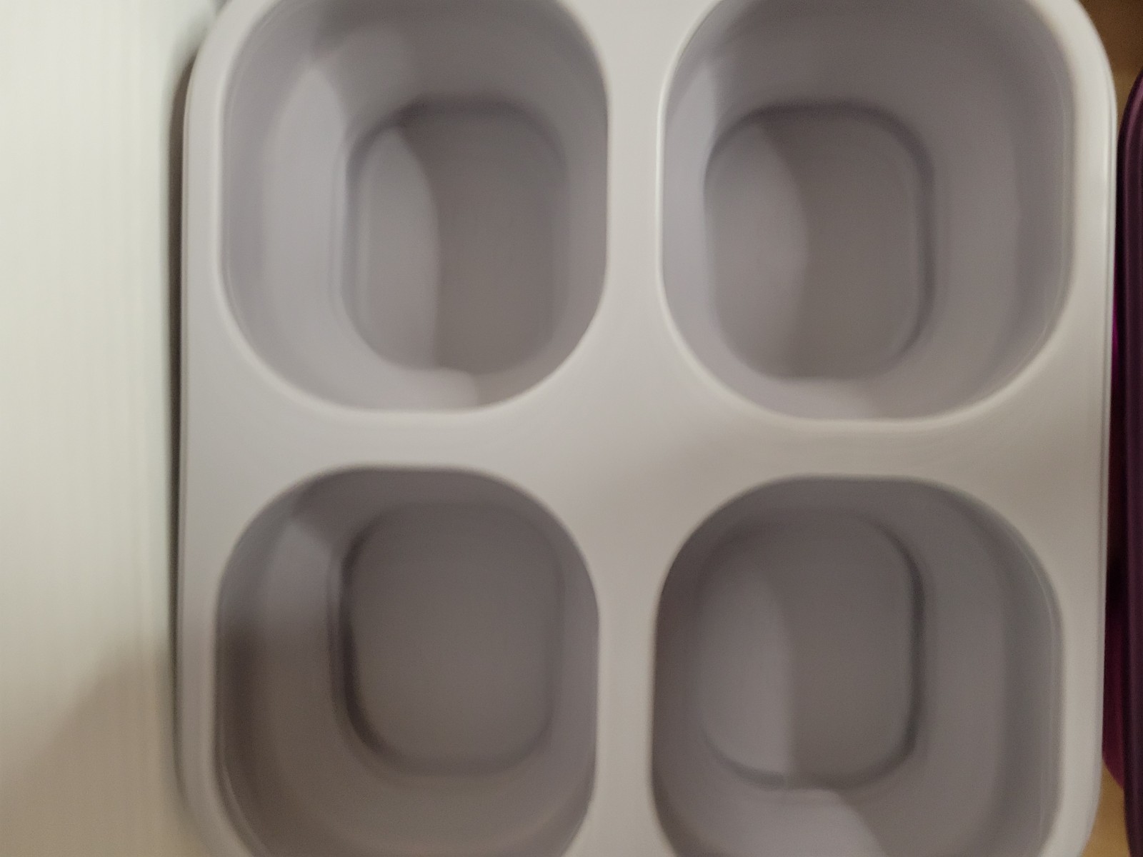 Set of 4 Crofton Portion Perfect 3 – 1 c Silicone Trays w lids 1- 1c 1.5c 2c A11