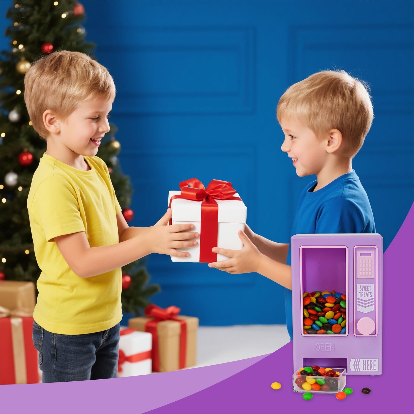 Candy Dispenser Cute Vending Machine For Desktop Manual Candy Machine Dispense M
