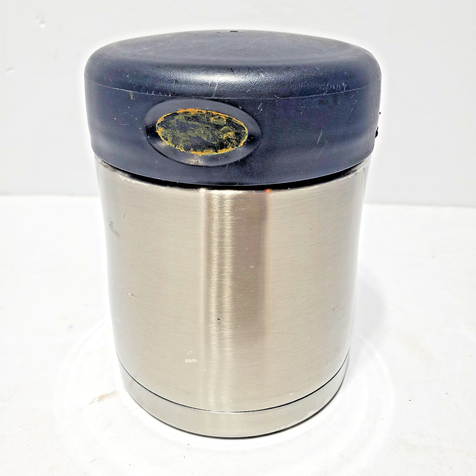 THERMOS NISSAN JCG-300 Stainless Steel Insulated Food Jar Container Black Lid