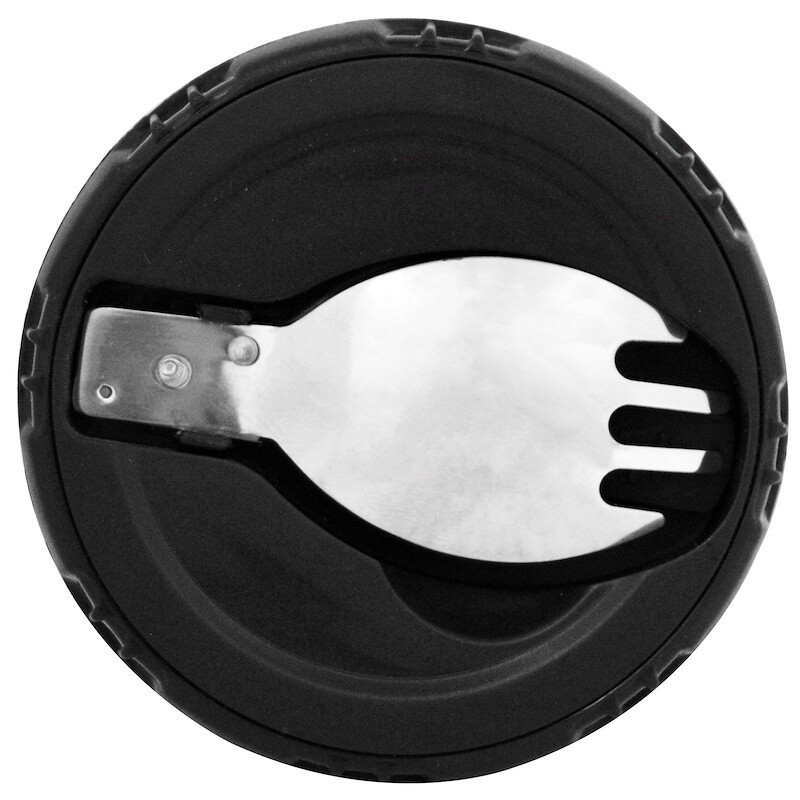 Thinksport- Go4th Insulated Food Container With Spork Coated Orange