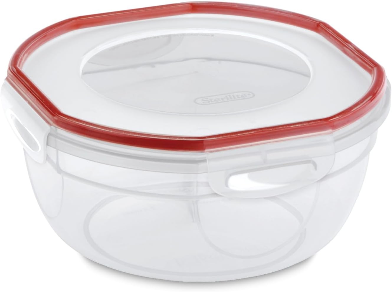 Ultra-Seal 2.5 Qt Bowl Airtight Food Storage Container Plastic Latching Lid